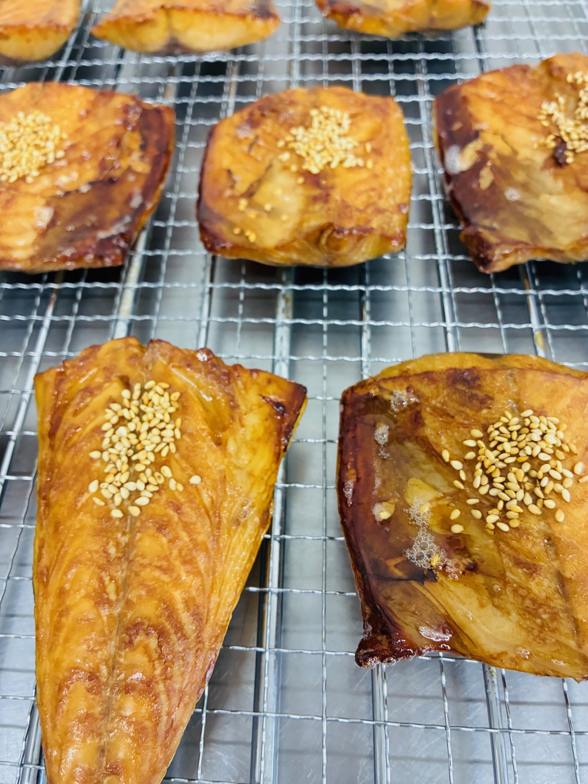 若狭小浜しょう油干しのゴマ