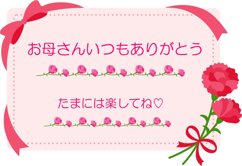 母の日の贈り物（母の日ギフトセット）